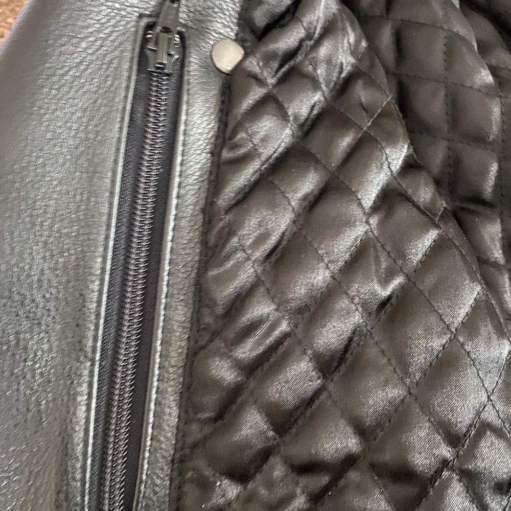 Women's Harley Davidson Leather Jacket Small - Picture 7 of 14